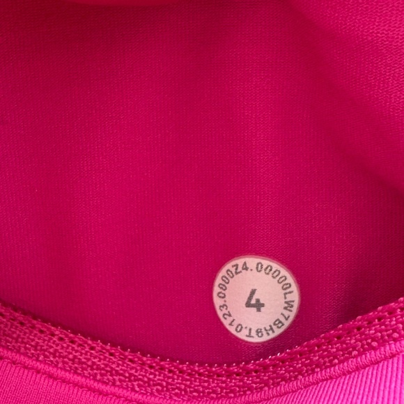 NWT Lululemon Speed Up High-Rise Short 4"  Lined Sonic Pink Size 4 - Picture 7 of 7